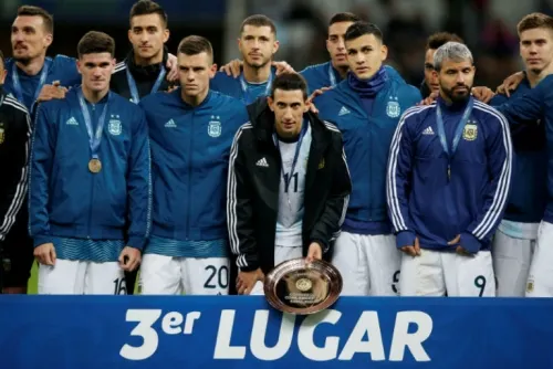 Argentina vence 2-1 a Chile y se queda con tercer puesto de Copa América