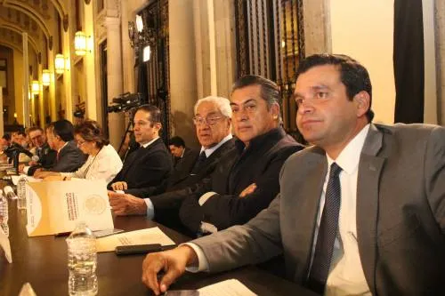 Guillermo Pacheco Pulido acude al Consejo Nacional de Seguridad Pública
