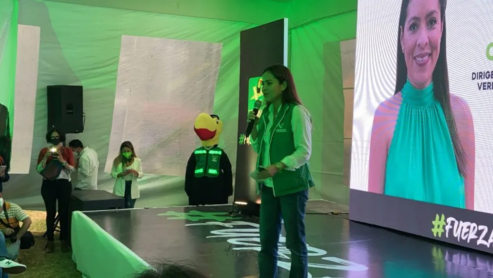Elección de Puebla será de tres y el PVEM es la alternativa: Castrejón Trujillo