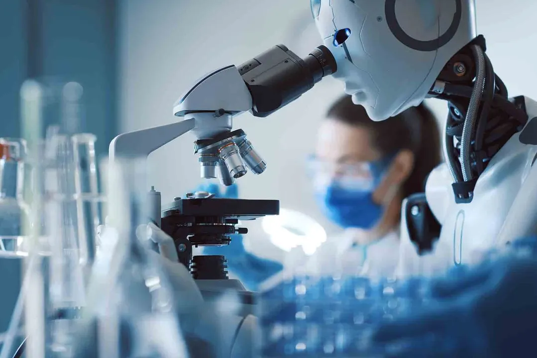 Robot Humanoide Microscopio