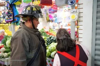 Gobierno de San Martín Texmelucan supervisa instalaciones de gas LP en el mercado Domingo Arenas