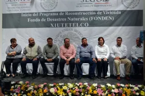 Sedatu inicia reconstrucción de 113 viviendas en Xiutetelco