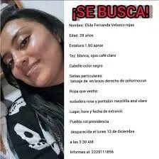 Buscan a joven desaparecida en La Providencia