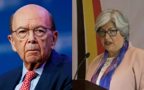 Secretario de comercio de EU insiste a Graciela Márquez detener migración ilegal