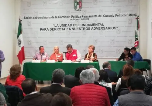 PRI estatal propondrá al CEN que designación de candidatos en Puebla sea por convención de delegados