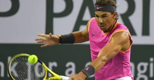 Rafa Nadal derrotó con facilidad a Diego Schwartzman en Indian Wells