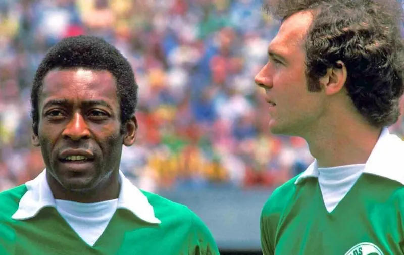 Franz Beckenbauer y Pelé/ Foto: Redes