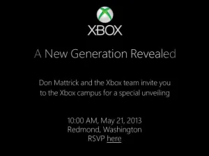 Nueva generación de Xbox sera presentada en mayo