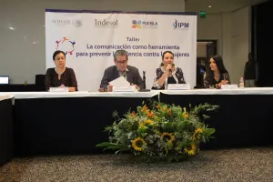 Impulsa Gobierno con periodistas para prevención de violencia contra mujeres
