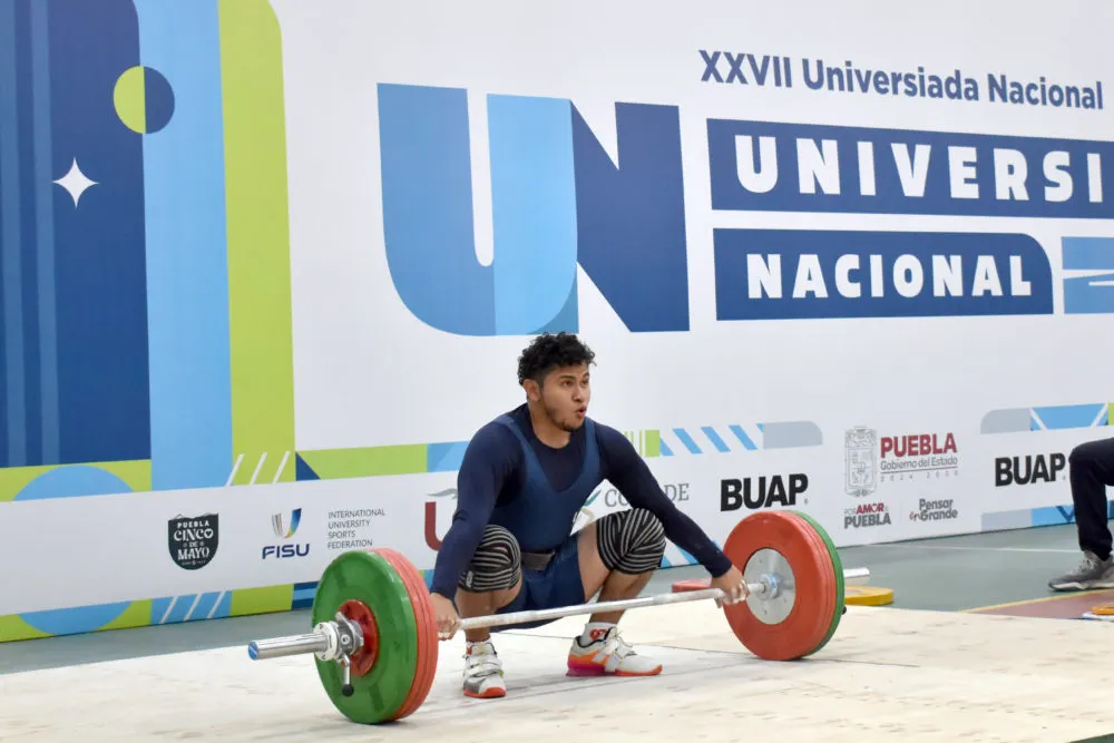 En levantamiento de pesas, la BUAP obtiene cinco medallas