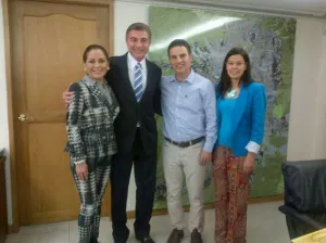 Alcalde de Medellín recibe a Tony Gali para compartir proyectos de urbanismo y movilidad