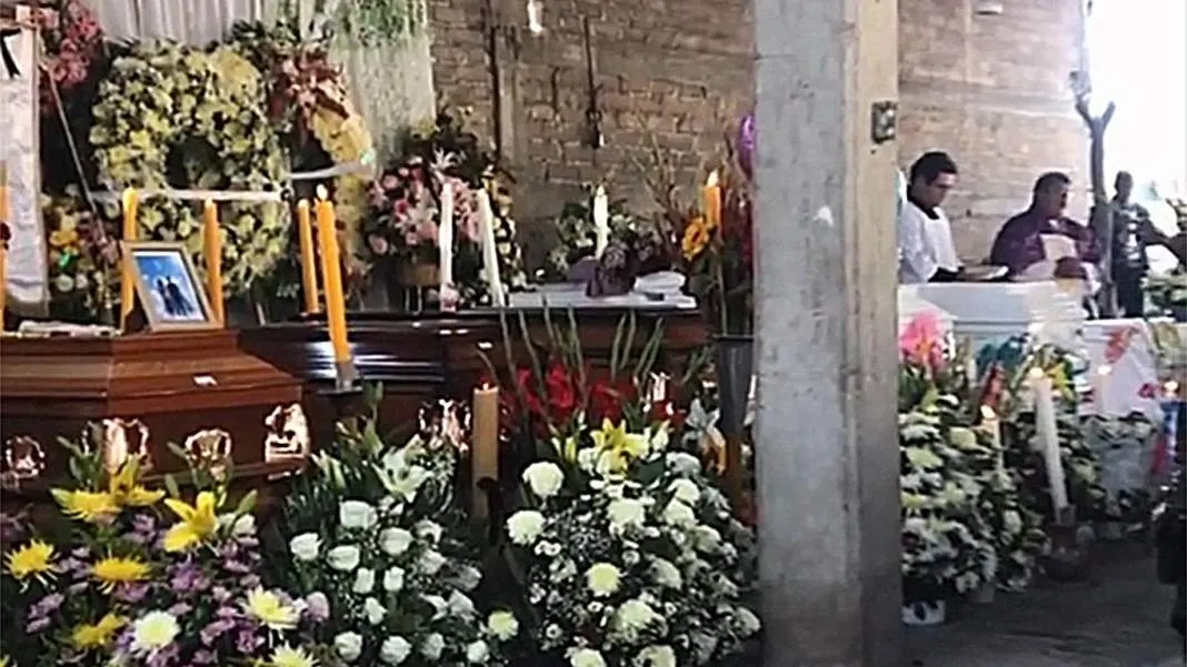 Funeral Familia Masacrada Tehuitzingo