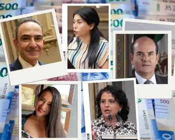 Exhiben y reclaman a diputados que aprobaron aumento a las tarifas del agua en Puebla
