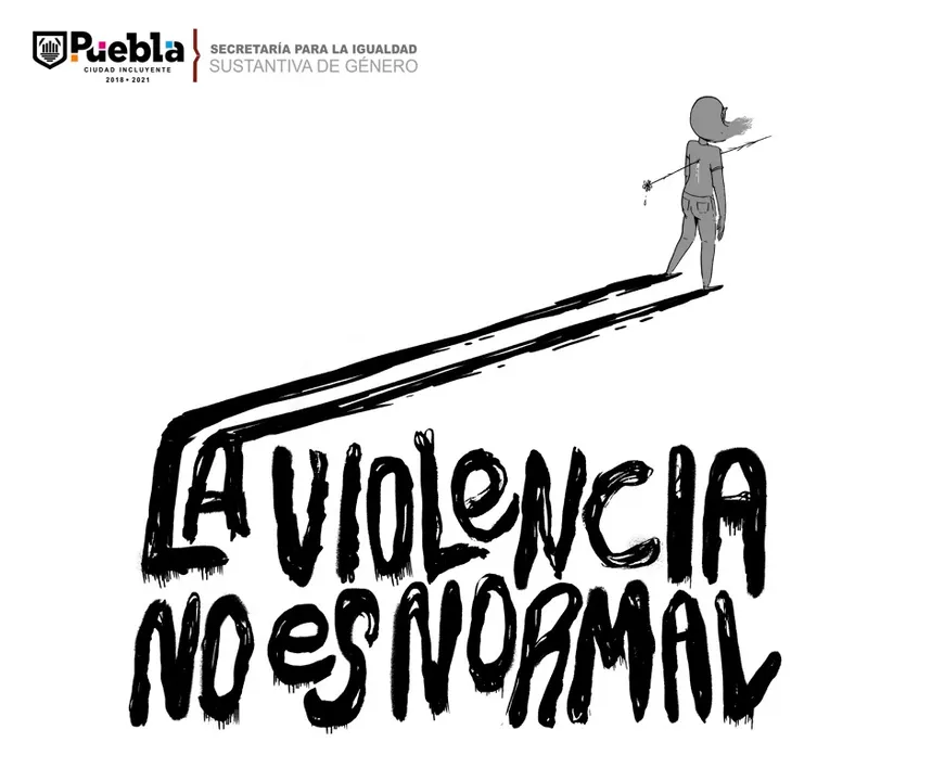 Lanza Ayuntamiento de Puebla campaña para visibilizar la violencia de género 