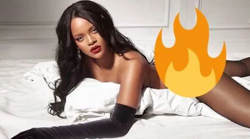 Rihanna revienta las redes con sus candentes curvas en lencería (FOTOS)