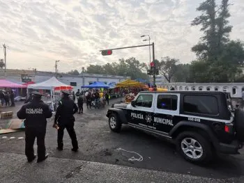 Con operativo de seguridad, ayuntamiento de Puebla vela por la tranquilidad de feligreses