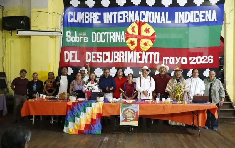 Movimiento Indígena de CDMX exige que la SEP enseñe invasión y resistencia, no descubrimiento de América
