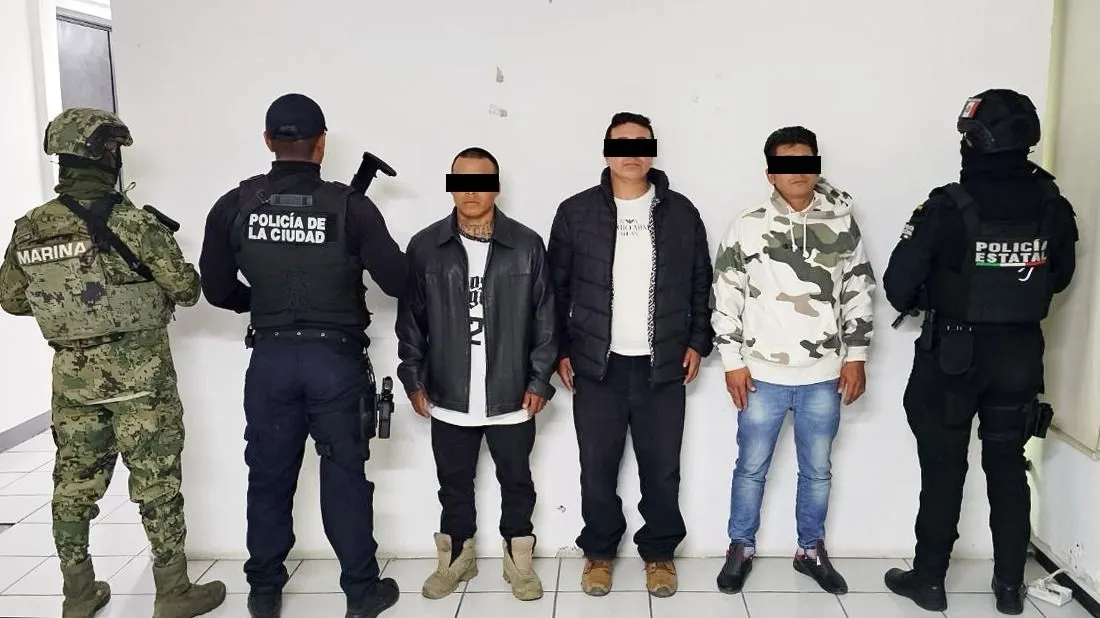Detenidos por homicidio en Amozoc
