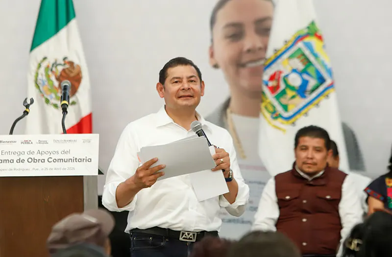 Alejandro Armenta, gobernador de Puebla