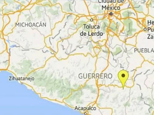 Vuelve a temblar; ahora de 4.5 con epicentro al sur de Tlapa