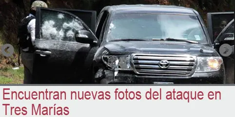 Encuentran nuevas fotos del ataque en Tres Marías