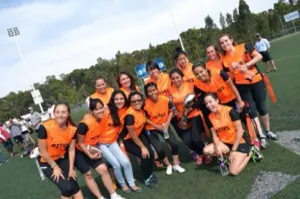 Aztecas, campeonas de tocho bandera