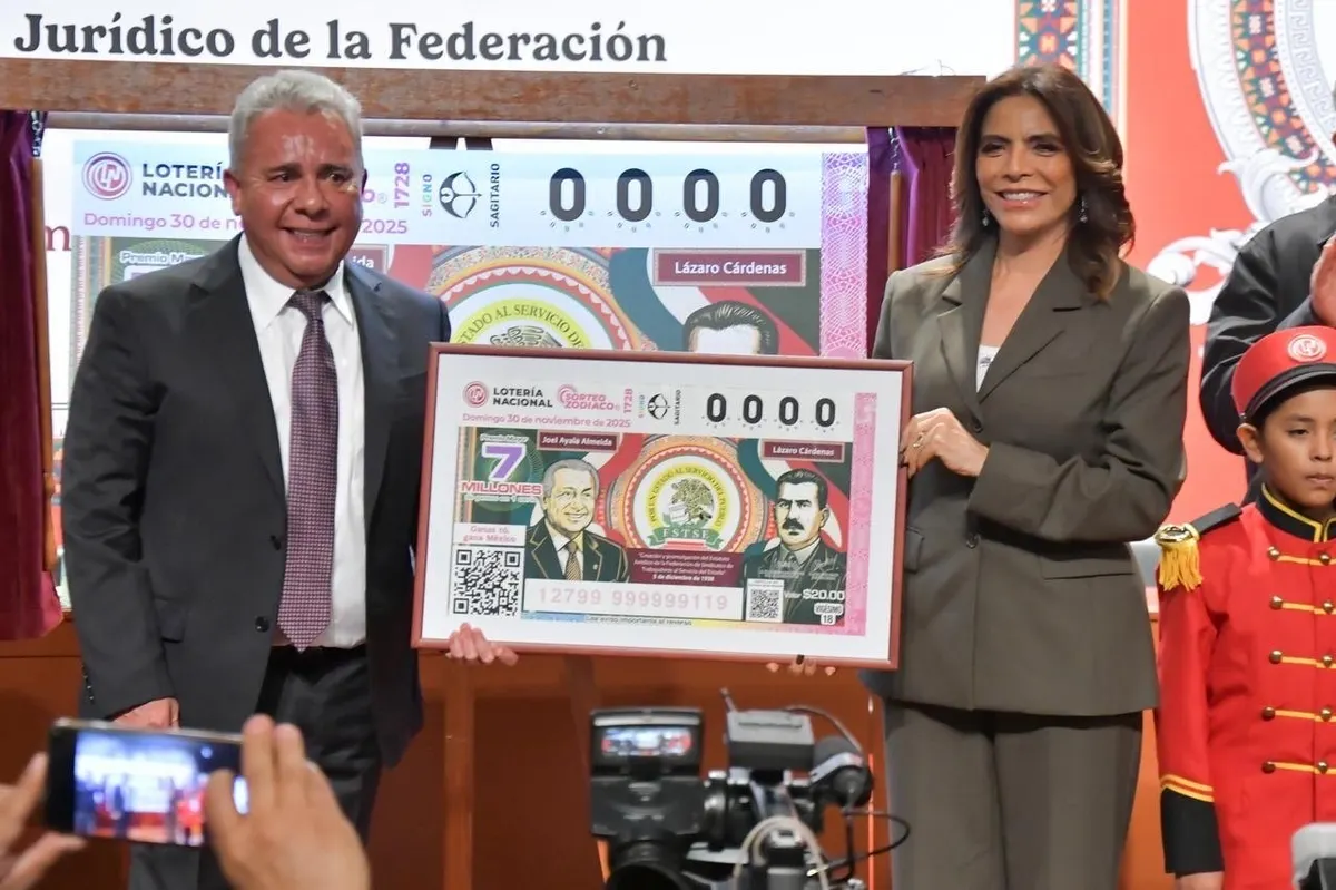 Billete de Lotería Nacional celebra el 87 Aniversario de la creación de la Federación de Sindicatos de Trabajadores al Servicio del Estado