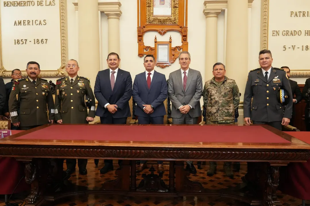 Toma de protesta al coronel Félix Pallares Miranda como titular de la SSC