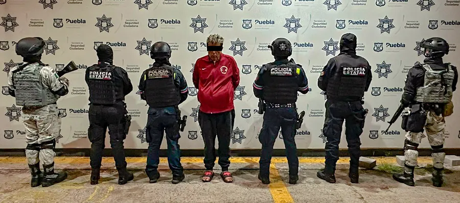 Policía Municipal detiene a presunto narcomenudista durante operativo con el apoyo de Guarda Nacional y Policía Estatal