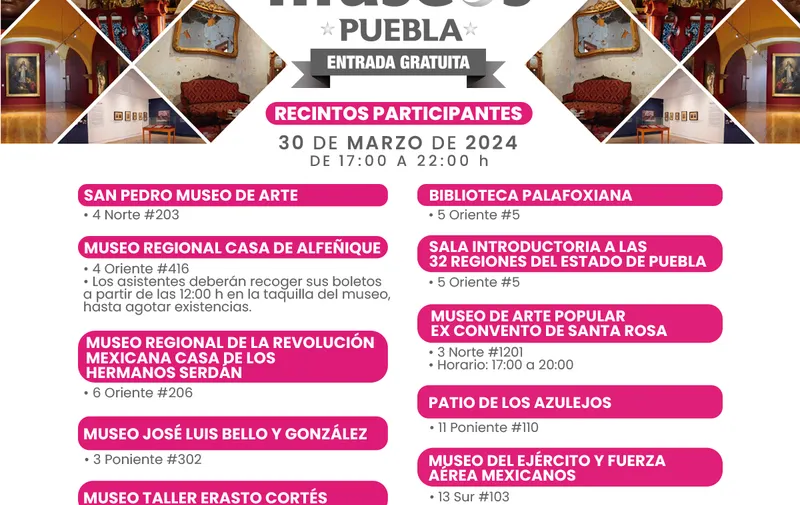 MUSEOS_NOCHE DE MUSEOS 30 MARZO 2024
