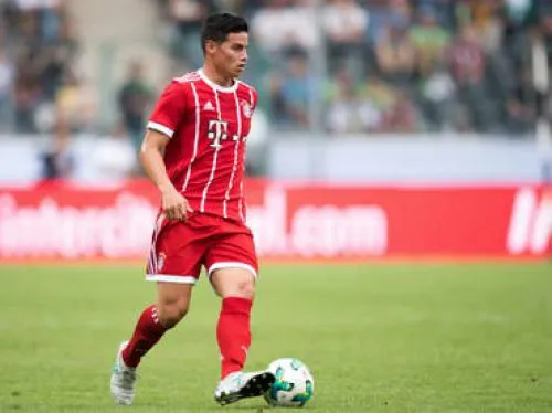 James Rodríguez debuta con el Bayern