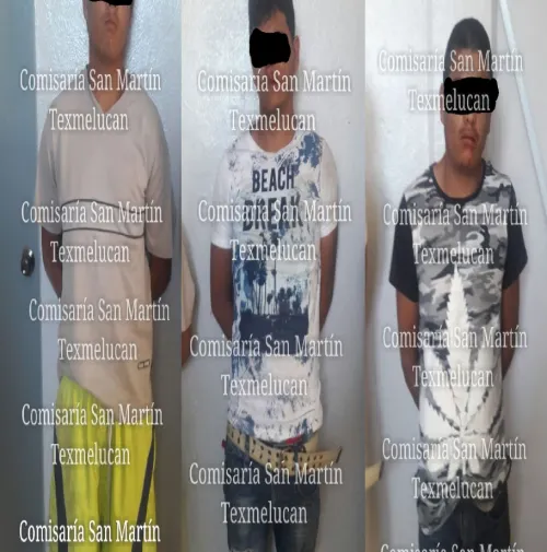 Asaltantes se salvaron de ser linchados por pobladores de San Lucas Atoyatenco