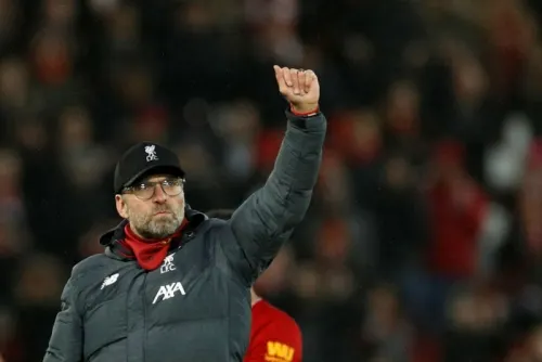 Klopp rompe récord como el entrenador más laureado en una sola temporada