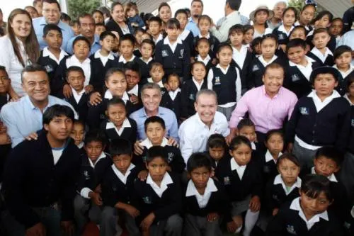 Héctor Gutiérrez y Tony Gali ponen en operación el programa Escuelas al Cien