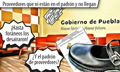 Invitan a proveedores que ni siquiera están en el padrón y no llegan