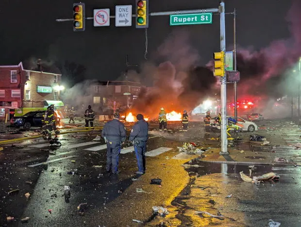 Accidente aéreo en Filadelfia, Pensilvania