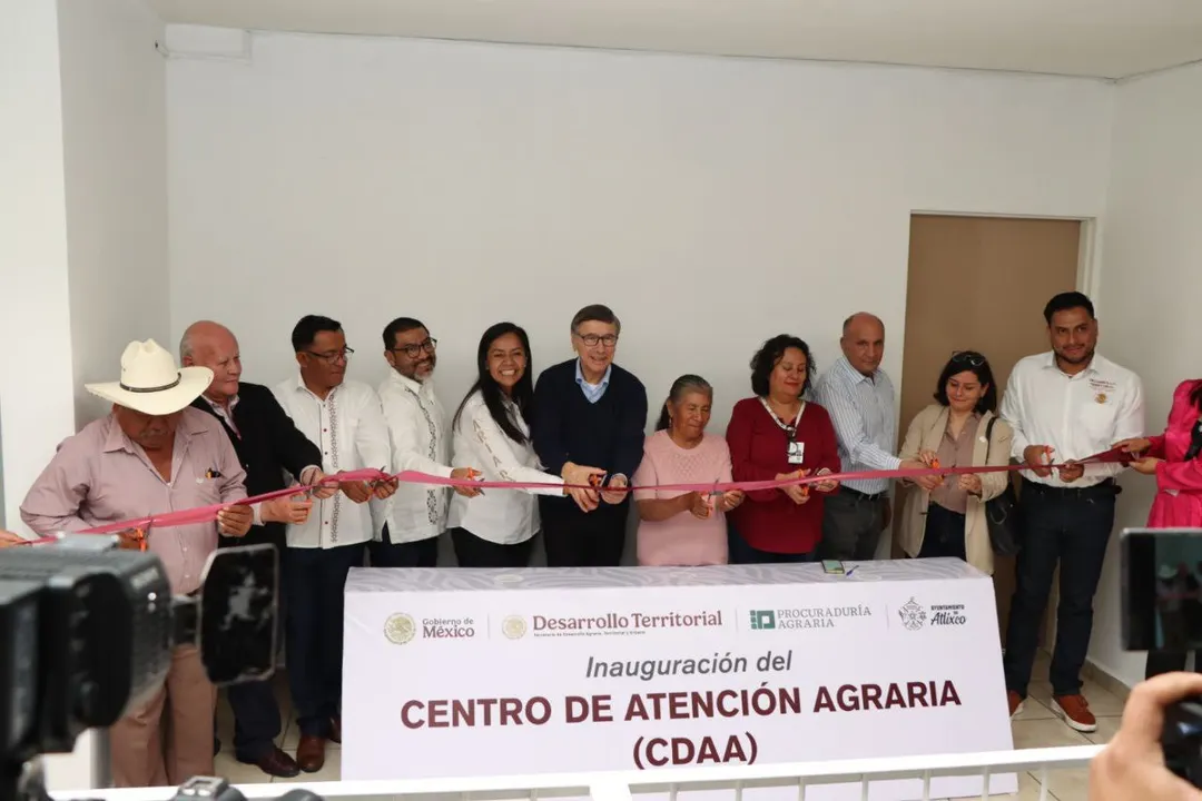 Ariadna Ayala, presidenta de Atlixco, hace historia con la inauguración del primer Centro de Atención Agraria en Puebla
