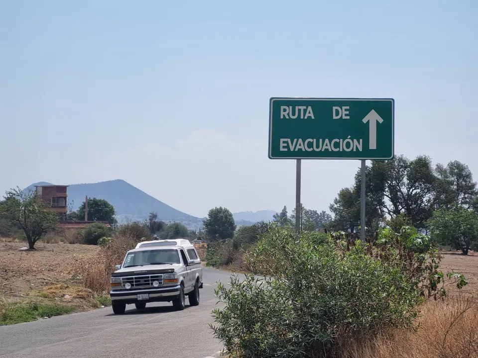 ruta de evacuación