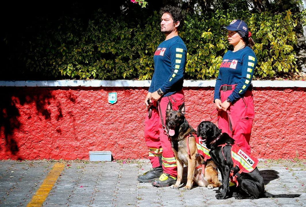 Rescatistas Cruz Roja Puebla Turquia