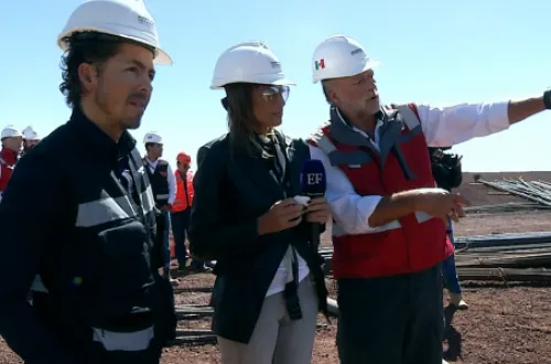 Obras del Nuevo AICM, al 85% a final del sexenio
