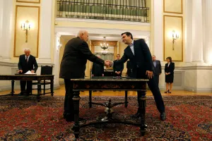 Alexis Tsipras jura como primer ministro de Grecia