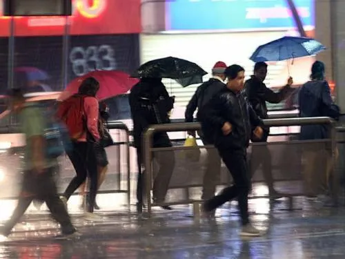 Aliste el paraguas, prevén tormentas y granizo en gran parte del país