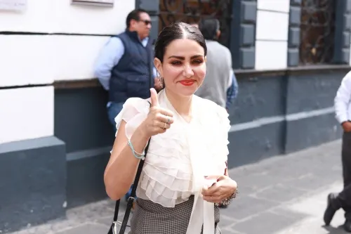 INE sanciona a Nay Salvatori por lucrar con la entrega de despensas durante pandemia