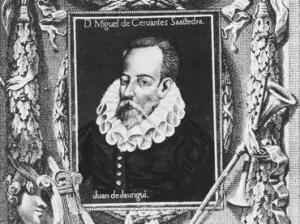 Hallan escrito inédito con firma de Cervantes