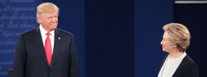 Trump no se libra de sus declaraciones sobre mujeres en 2do debate