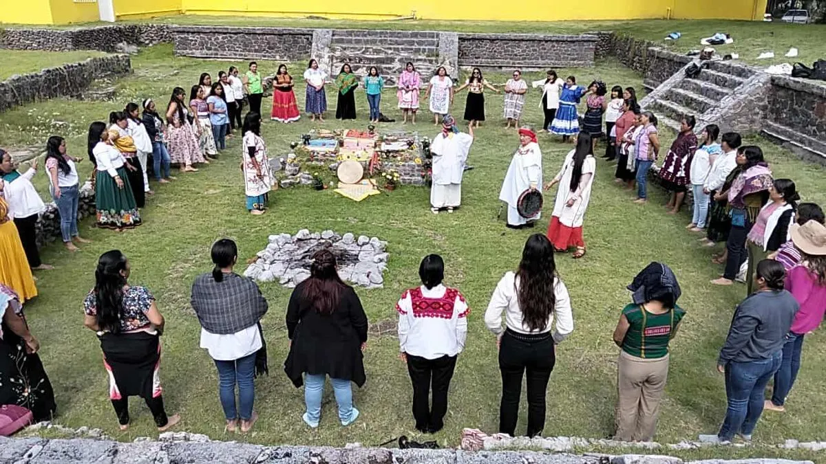 Encuentro Mujeres Indigenas Anpmi Teotihuacan