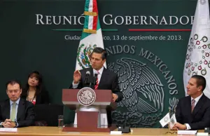 EPN presenta, ante integrantes de la Conago, programa de aceleración del crecimiento económico
