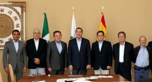 Moreno Valle se reúne con los presidentes de Iler e Iberdrola