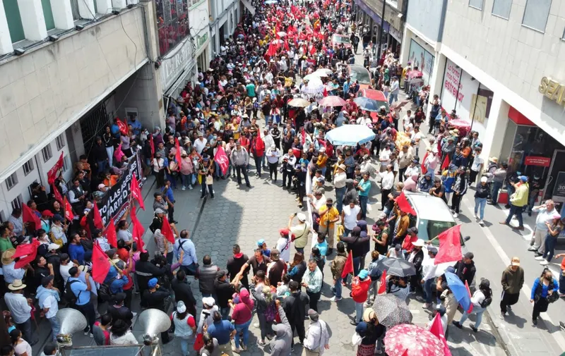 Protesta Antorcha Campesina