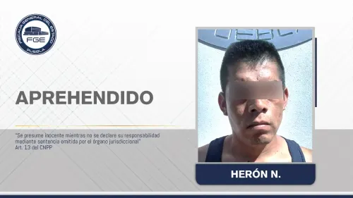 FGE aprehendió a presunto homicida de turistas en Cuetzalan